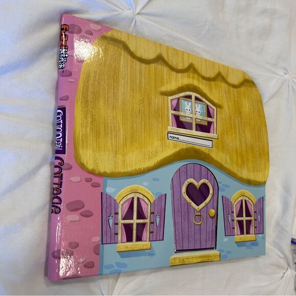 Fuzzikins Craft Cottontail Cottage Pop-Up Playhouse Book Playset for kids 4 & up - Picture 8 of 11